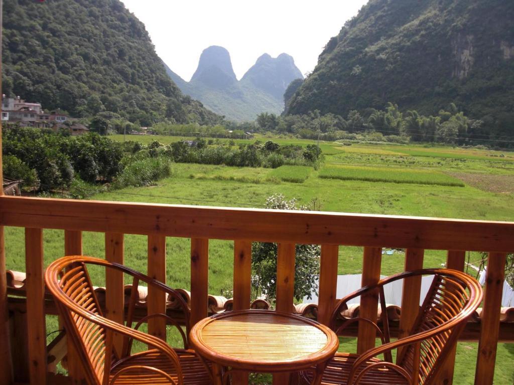 Huanggong Garden Hotel Yangshuo Rum bild